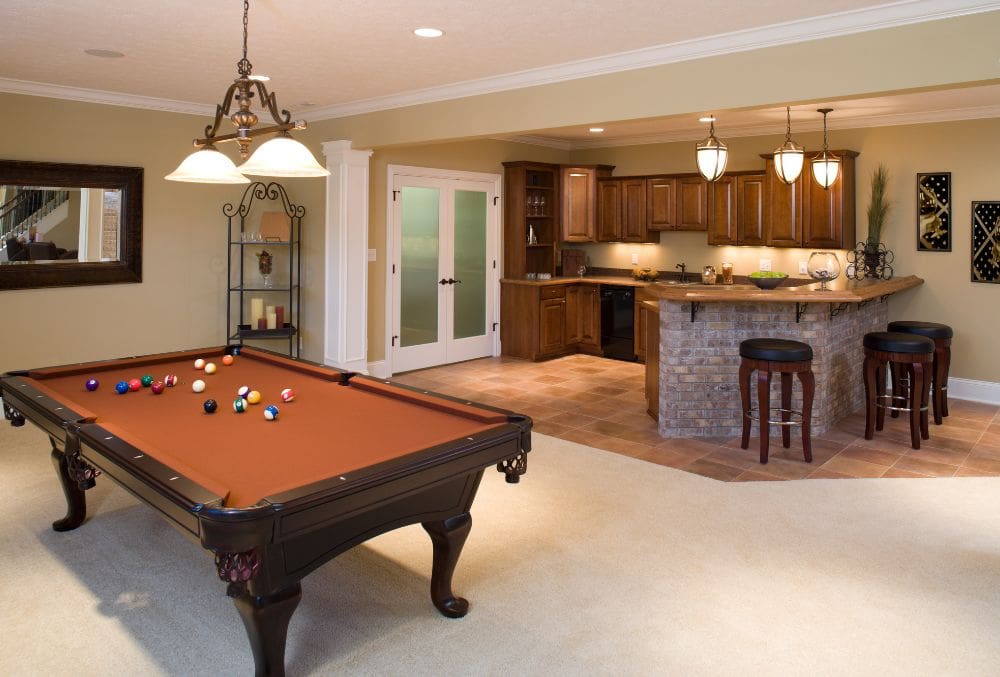 Turn the Basement into a Game Room