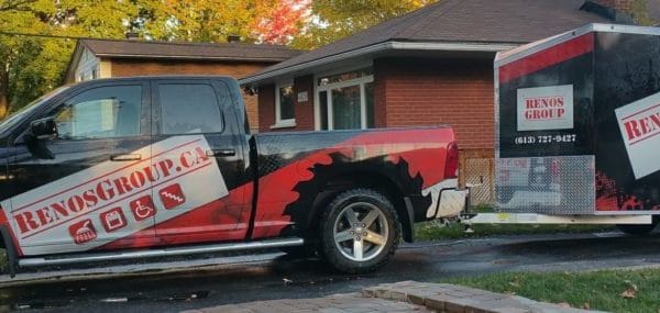 Home Renovation Ottawa - RenosGroup Truck & Trailer