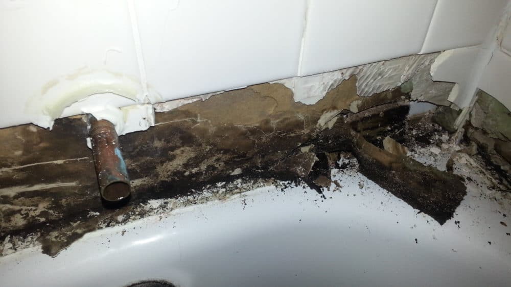 Reason not to use drywall behind shower or bathtub walls
