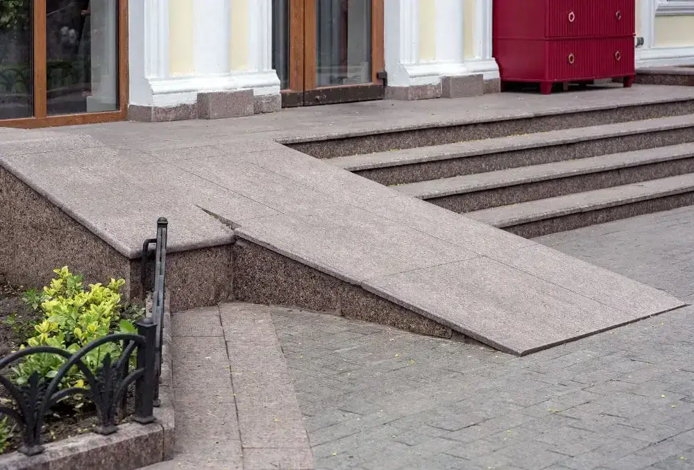 mobility friendly entrance