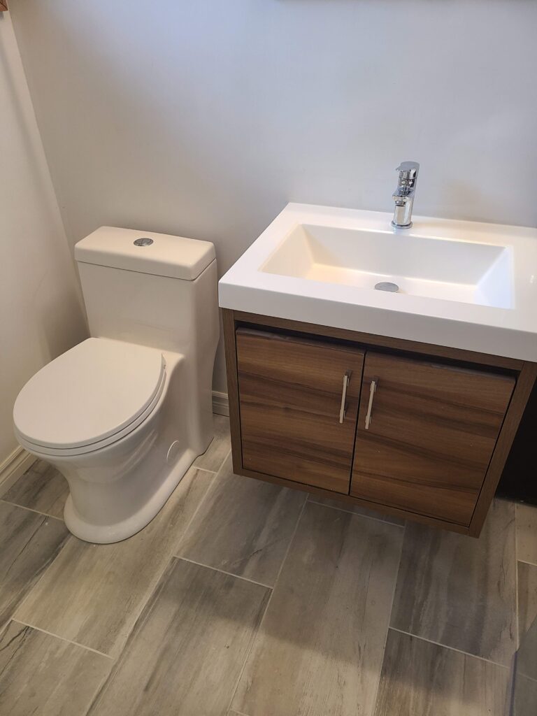 Explore Renosgroup's latest project: Bathroom Renovation Ottawa & Kitchen Support Wall Removal - Soderlind St. in Ottawa.