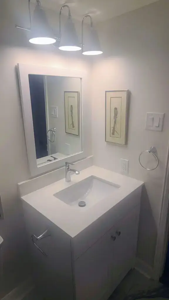 Partial Bathroom Renovation Ottawa - Crichton Street