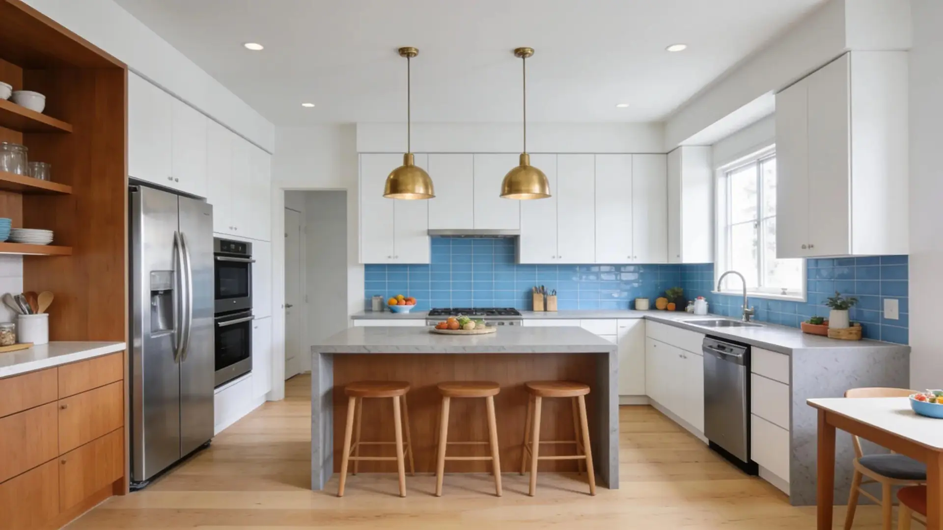 Modern kitchen in Barrhaven with open-concept layout and stylish custom cabinetry