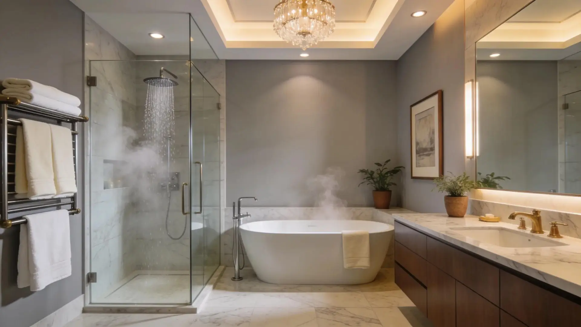 Stylish remodeled bathroom highlighting modern design elements in Ottawa