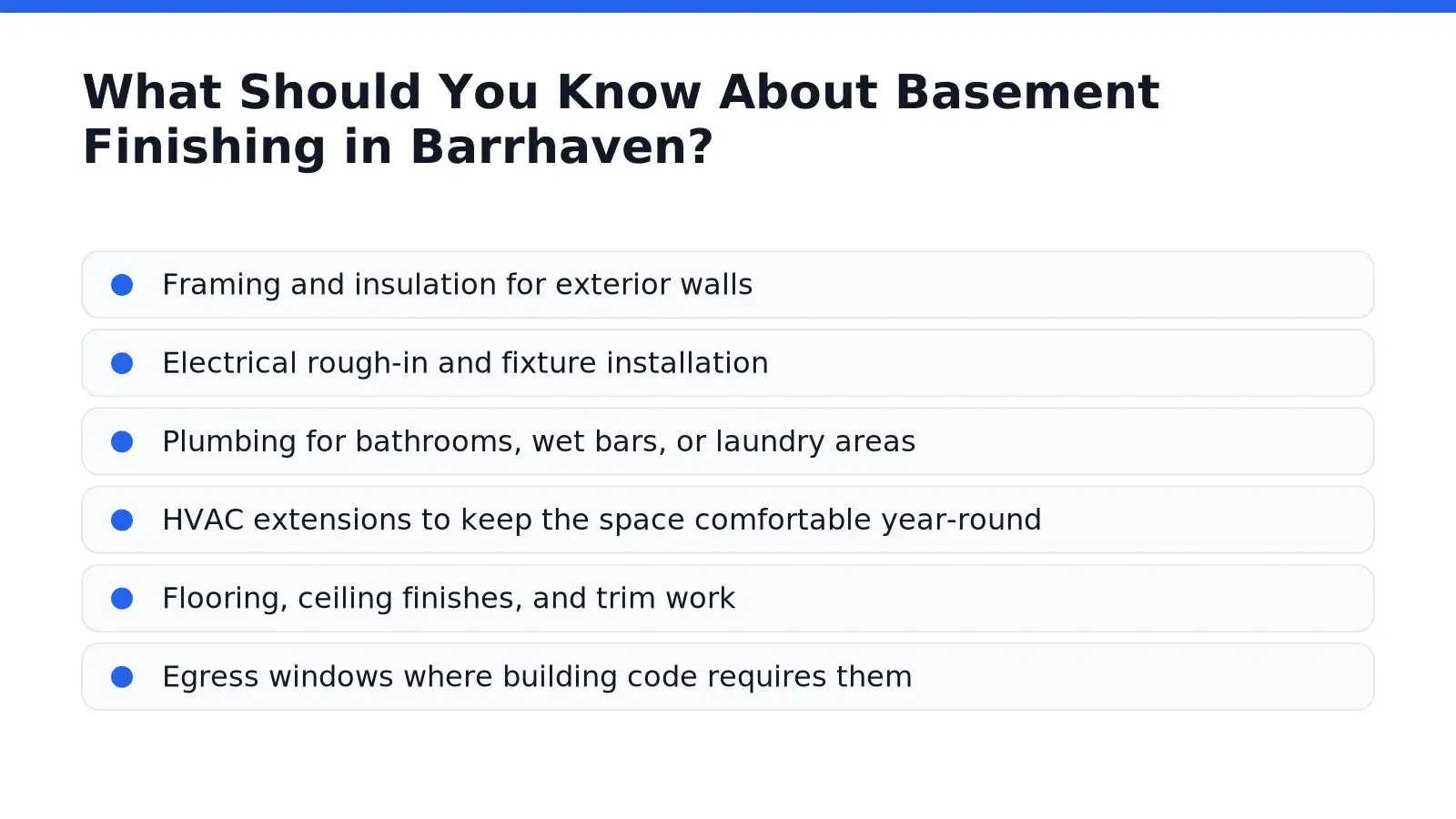 What Should You Know About Basement Finishing in Barrhaven in Barrhaven, Ontario